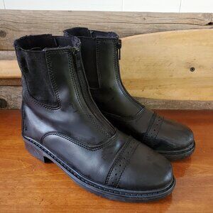 Tuffrider Starter Zip Paddock Children's Boots Size 3